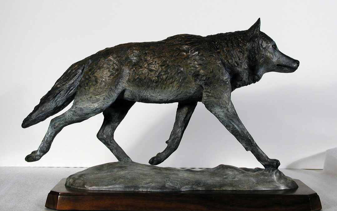 © Beeler, Joe Neil, Voice in the Wilderness, 2001, bronze, 14″ x 22″ x 8″