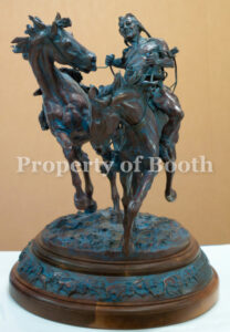 © Deborah Copenhaver Fellows, Buffalo Horse, n.d., bronze, 25 x 24 x 17″, Gift of the Artist