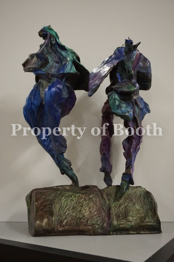 © Veloy Vigil, Baile, 1991, bronze, 18.5 x 15 x 6.5″, Gift of LaLoie Ann Benz