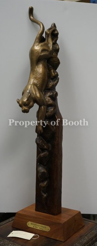 © Chris Navarro, Mountain Grace, 2013, bronze, 29 x 8 x 6.5″, Gift of Larry and Connie Olson