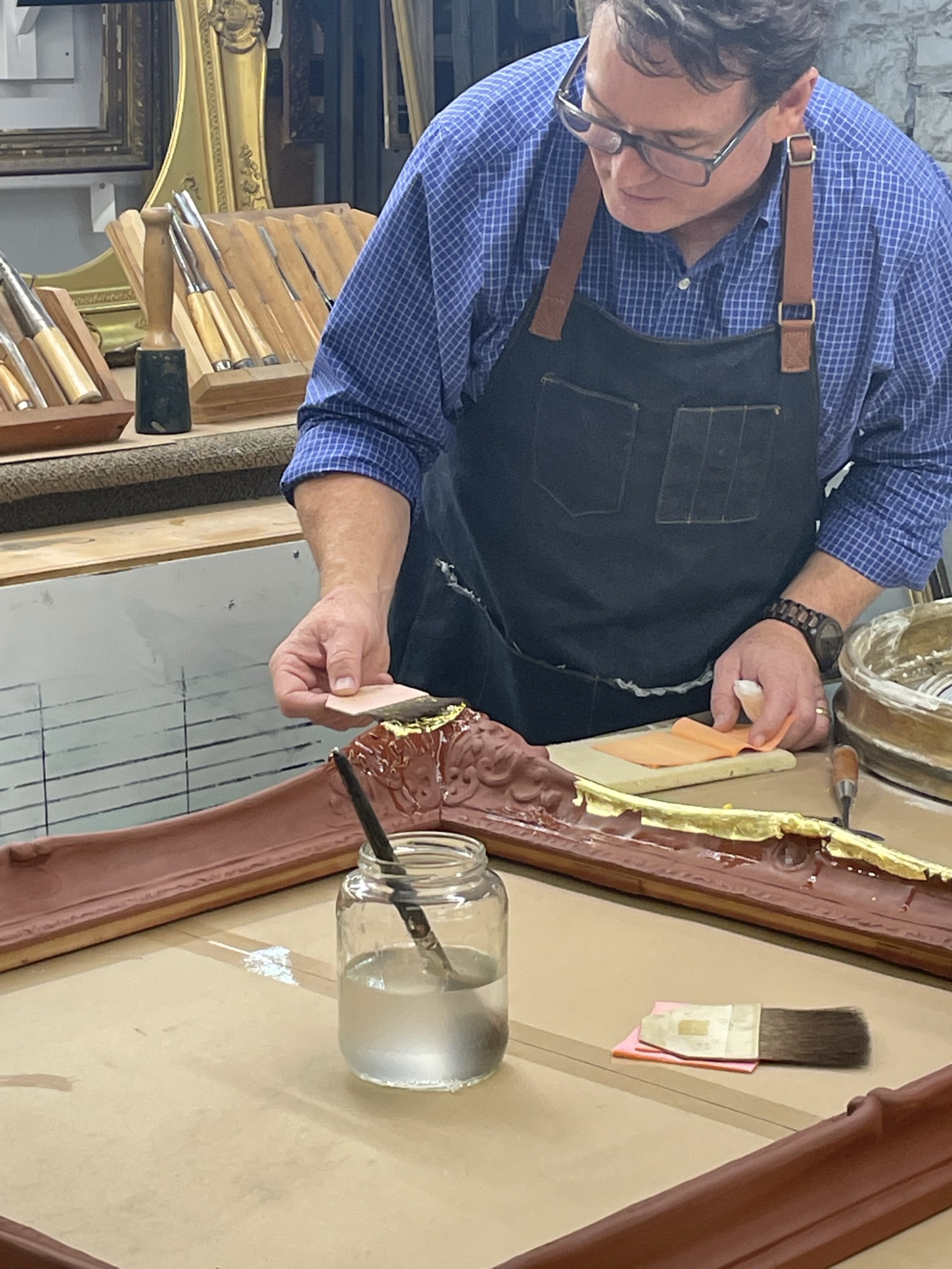 Alan Shuptrine Water Gilding