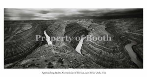 © Jay Dusard, Approaching Storm, Goosenecks of the San Juan River, Utah, 1992, Pigment print, 11" x 14", PH2015.005.035, Museum Purchase