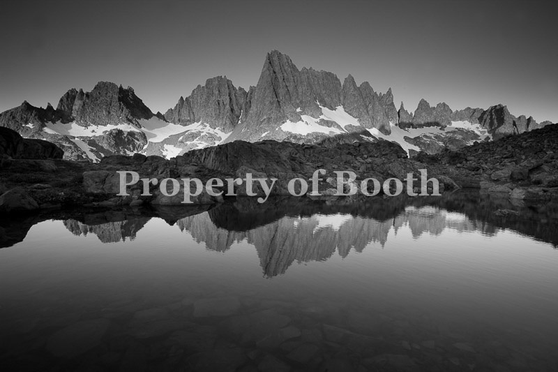 © Peter Essick, Reflection of the Minarets in Small Pond near Cecile Lake, 2010, Pigment Print, 30" x 20", PH2018.008.002, Museum Purchase