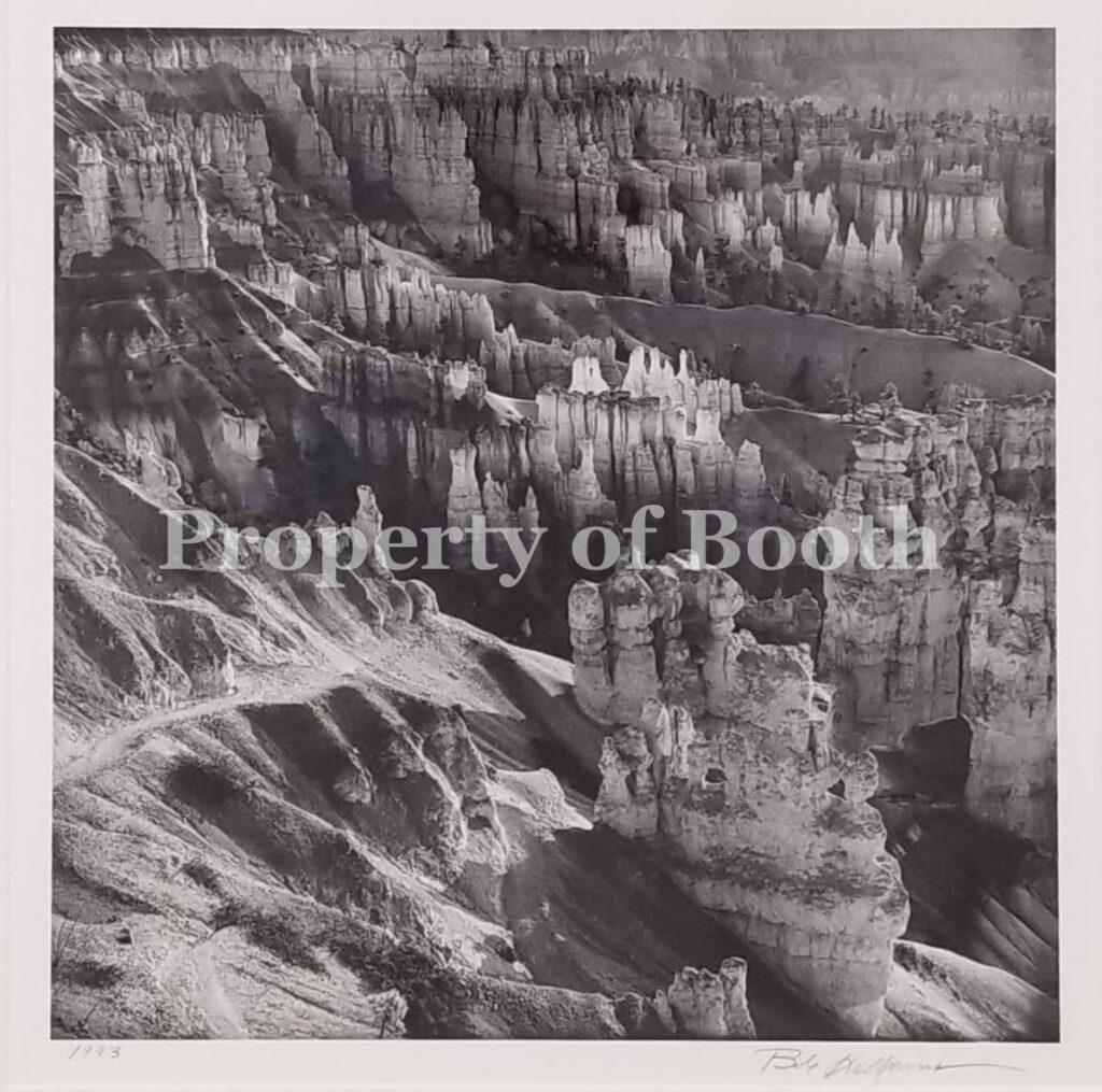 © Bob Kolbrener, Bryce Canyon, UT, 1993, Silver Gelatin Print , 15.5625" x 15.5", PH2019.002.013, Museum Purchase