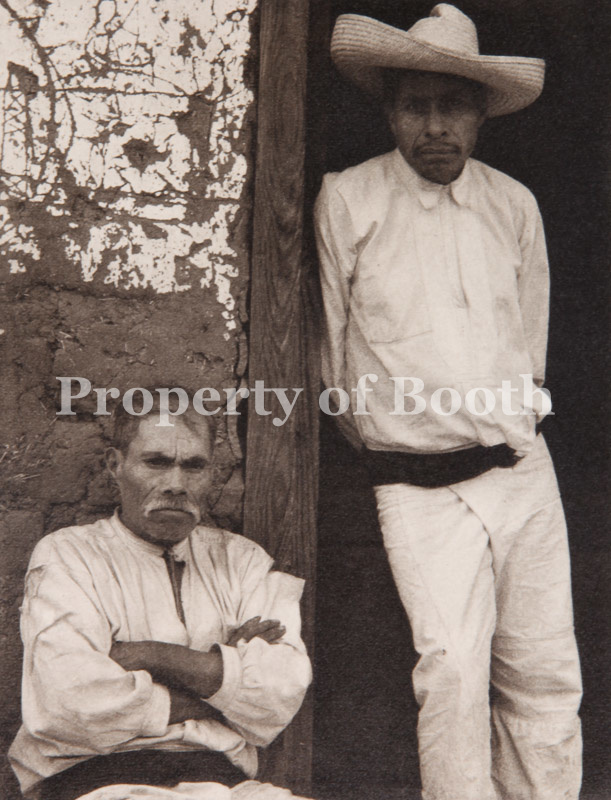 © Paul Strand, Men of Santa Anna, Michoacan, 1933, Photogravure, 7" x 6", PH2020.001.001.005, Museum Purchase