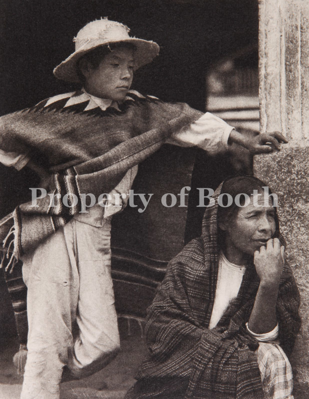 © Paul Strand, Woman and Boy, Tenancingo, 1933, Photogravure, 7" x 6", PH2020.001.001.009, Museum Purchase