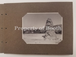 © Frank Jay Haynes, 4106 - Liberty Cap and Hotel, 1885, Silver Print, 3.5" x 4.5", PH2020.006.005a.003, Museum Purchase