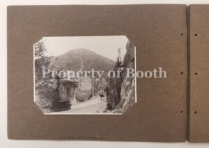 © Frank Jay Haynes, 4116 - Silver Gate and Bunsen Peak, 1883, Silver Print, 3.5" x 4.5", PH2020.006.005a.006, Museum Purchase