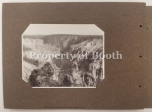 © Frank Jay Haynes, 4168 - Inspiration Point from Grand View, 1883, Silver Print, 3.5" x 4.5", PH2020.006.005a.040, Museum Purchase