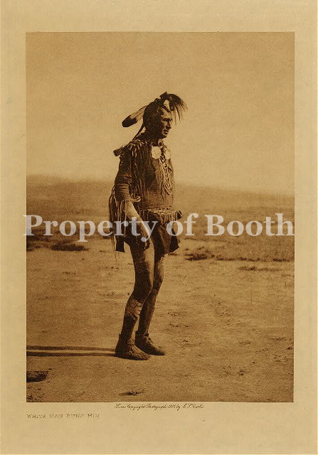 © Edward Curtis, White Man Runs Him, 1908, Photogravure, " x ", PH2020.006.009, Museum Purchase