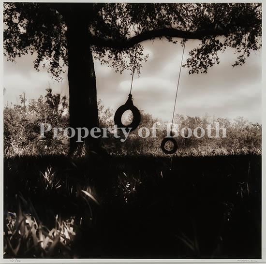 © Jack Spencer, Tire Swings, St. Landry Parish, Louisiana, 1997, Silver Gelatin Print, 24" x 35.125", PH2020.010.016, Gift from the Collection of Jeffery Hugh Newman