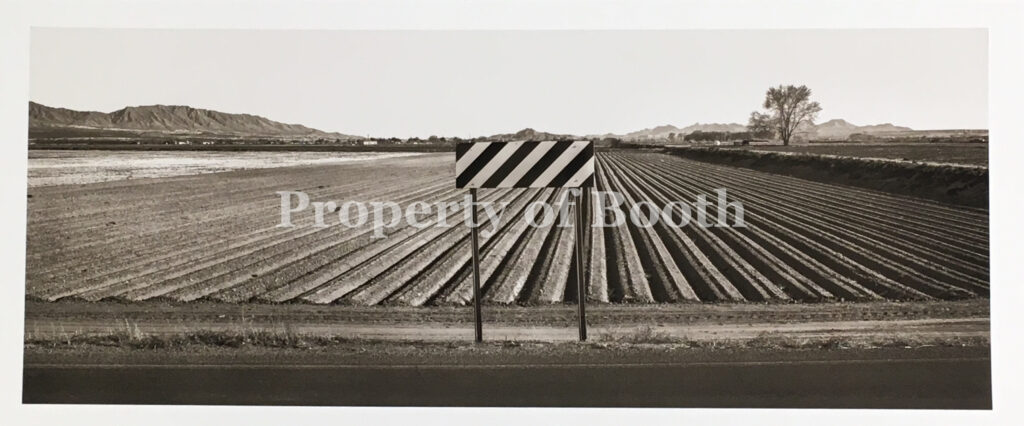 © Frank Hunter, Cotton Field at Spring Planting, 1979-1982, Uncoated Paper/Print, 6.375" x 17.5", PH2017.001.004, Gift of Thomas Deans Fine Art