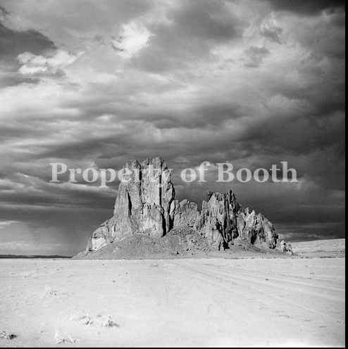 © Barry Goldwater, Church Rock, 1938, Pigment Print, 12" x 12", PH2017.005.001, Gift of Ali Goldwater