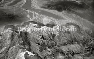 © Jay Dusard, Blue Mesa, Petrified Forest, Arizona, 1969, Silver Gelatin Print, 7.5 x 9.5", The Jay Dusard Collection at the Booth Western Art Museum