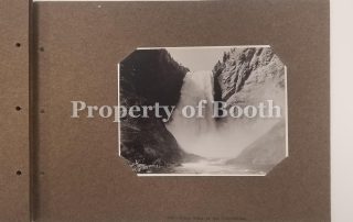 © Frank Jay Haynes, 4165 - Great Falls of the Yellowstone, 1883, Silver Print, 3.5 x 4.5".
