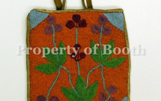 Beaded bag, Nimiipuu (Nez Perce), c. 1905, 16 x 10"