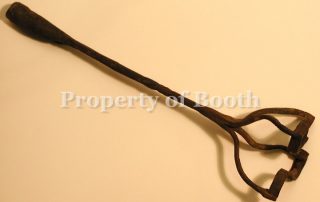 Branding iron, 17.5 x 3.62 x 4.12"