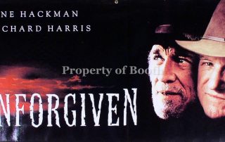 1992, Unforgiven, 34.5 x 121"