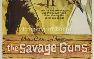 1962, The Savage Guns, 80 x 50"