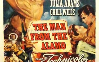 1953, The Man From Alamo, 42 x 28.25"