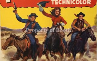 1954, Three Young Texans, 42.75 x 28.25"