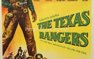 1951, The Texas Rangers, 41.87 x 28.25"