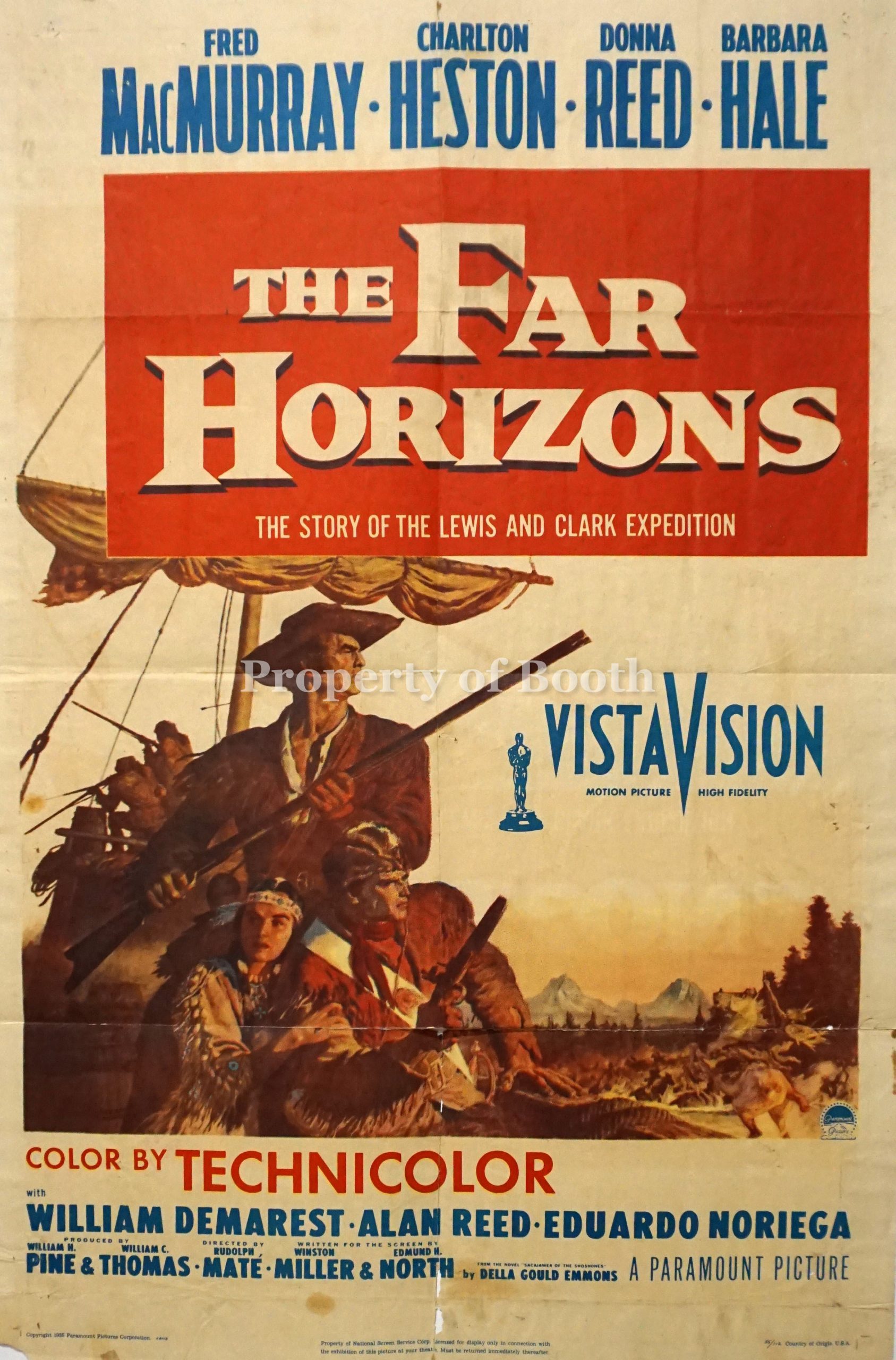 1955, The Far Horizons, 41 x 27"