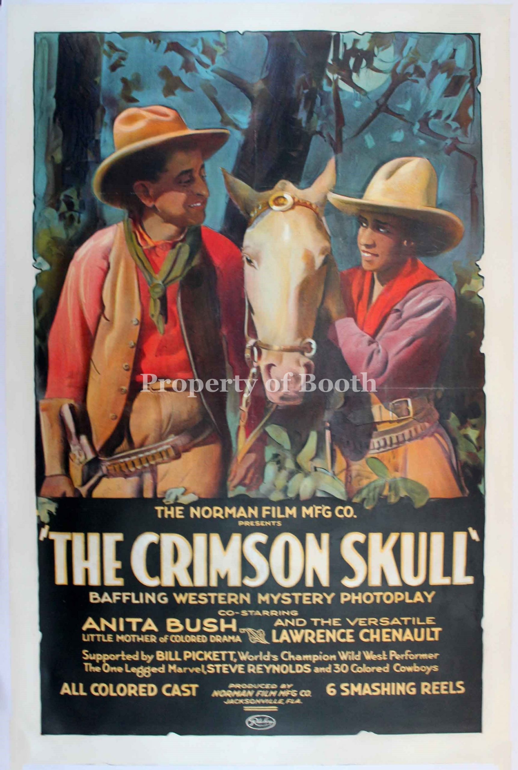 1922, The Crimson Skull, 48 x 34"