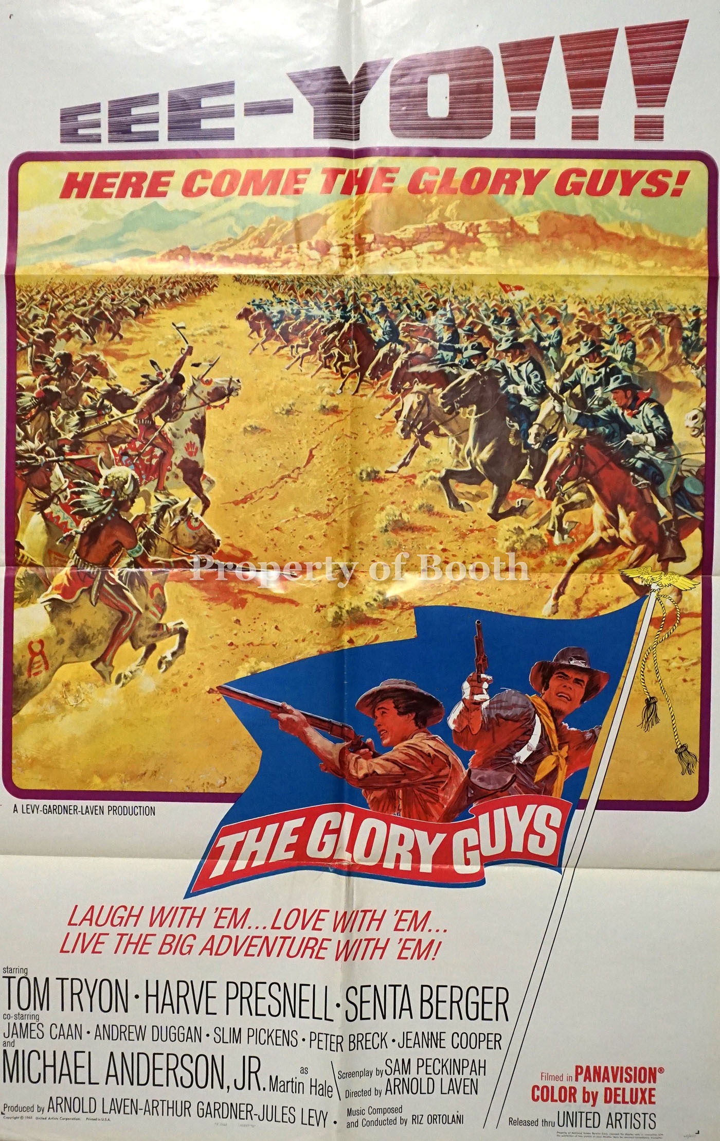 1965, THE GLORY GUYS, 41 x 27″