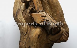 Relief carving, Wood, 1987, 83 x 28 x 26", Gift of Charles & Susan Bourland