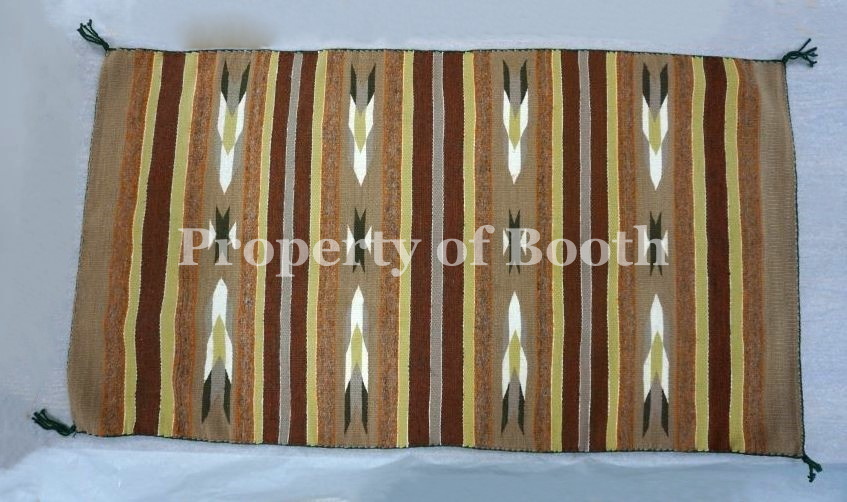 Textile, Diné (Navajo), c. 1960, 28 x 50", The Frank Harding Collection
