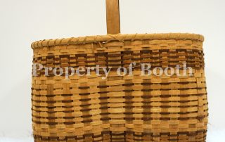 Basket, Cherokee, 20th century, 17 x 17.5 x 9.5", Gift of Evelyn & Norman Fox