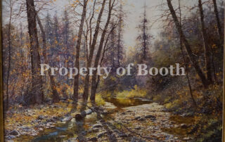 © Francois Koch, Blackberry Creek, 2005, oil on canvas, 29.5 x 39.5", Gift of Steven and Wendie Olshan