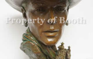 © Grant Speed, The Boss is a Lady, 1995, bronze, 15 x 12 x 10", Gift of Alan and Sherrie Schork