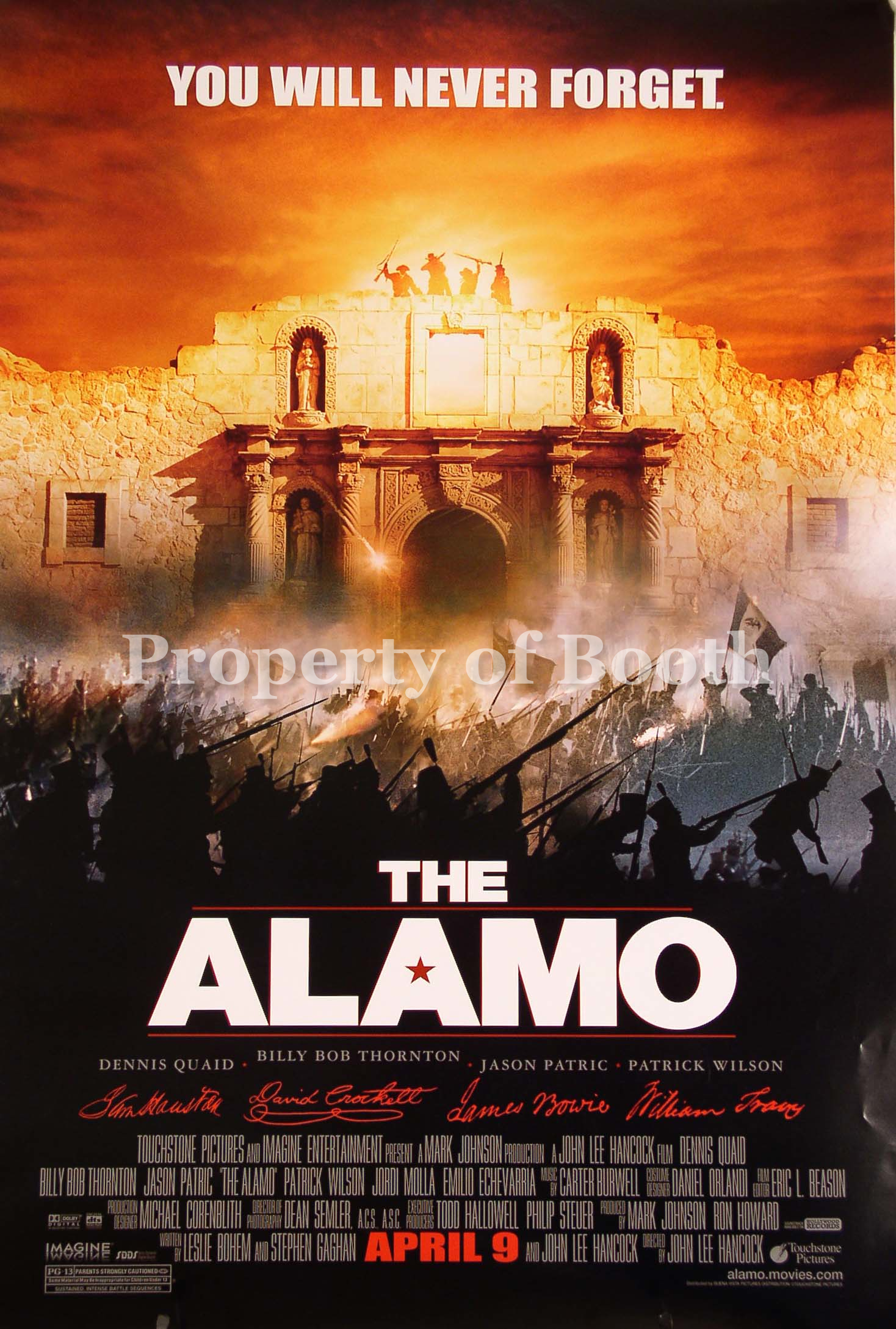 2004, The Alamo, 40 x 27"
