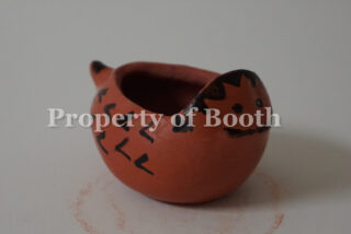 Piipaash (Maricopa) redware pottery, Phyllis Cerna (Johnson), n.d., 2 x 2.3 x 3.3", Gift of Harold and Judy Vick