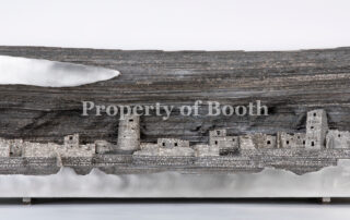 © J. Doyle Rogers, Cliff Palace Mesa Verde, 2023, stainless steel, 14 x 42 x 16"