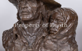© Grant Speed, Squaw Man, 1974, bronze, 14.5 x 12.5 x 7.5", Gift of Mr. and Mrs. William Harris