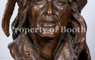 © Grant Speed, One Who Lived To Tell It, 1977, bronze, 14.5 x 9 x 8", Gift of Mr. and Mrs. William Harris