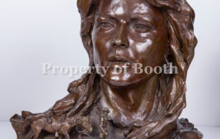 © Grant Speed, Almost Home From the War, 1977, bronze, 12.5 x 12.5 x 8", Gift of Mr. and Mrs. William Harris