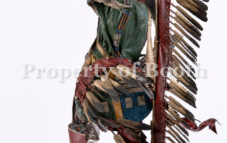 © Dave McGary, Point of No Return, 1999, polychrome bronze, 39 x 23 x 15.5", Given by the Council for Canadian American Relations through the generosity of an anonymous Canadian collector