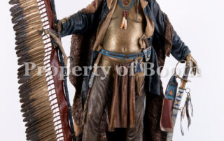 © Dave McGary, Memories of Honor, 2002, polychrome bronze, 38.5 x 22.5 x 19.5", Given by the Council for Canadian American Relations through the generosity of an anonymous Canadian collector