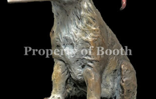 © Deborah Copenhaver Fellows, A Starving Artist, 2025, bronze, 11.5 x 9 x 12.5", Gift of the Artist