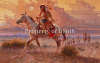 © Roy Andersen, He Holds The Pipe, n.d., oil on canvas, 26 x 36", Gift of Levon Thomas