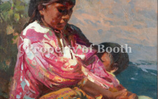 © Bonnie Conrad, Touch of Tarahumara, n.d., oil on canvas, 20 x 16", Gift of Levon Thomas