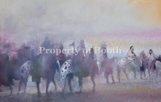 © Earl Biss, Passing the Opening of Pryor Gap, 1997, oil on canvas, 29.5 x 39.5", Gift of Wells Real Estate Fund, Inc.