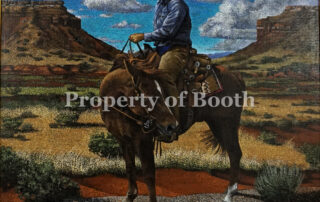 © Starr Hardridge, Bouce Junction Turnaround, 2025, acrylic on canvas, 24 x 24"