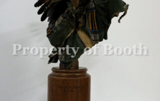 © Dave McGary, Point of No Return, 2000, polychrome bronze, 31 x 18.5 x 13", Gift of Shirley A. Foale