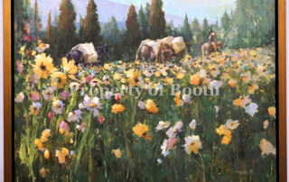 © Michele Usibelli, Passing Through, 2026, oil on canvas, 30 x 40", Acquired from the artist